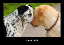 Cover-Bild zum Titel 'Hunde 2027 Fotokalender DIN A3' von 'Tobias Becker'