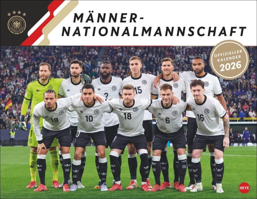 DFB Männer Posterkalender 2026 - 