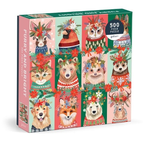 Furry and Bright 500 Piece Puzzle - Mia Charro