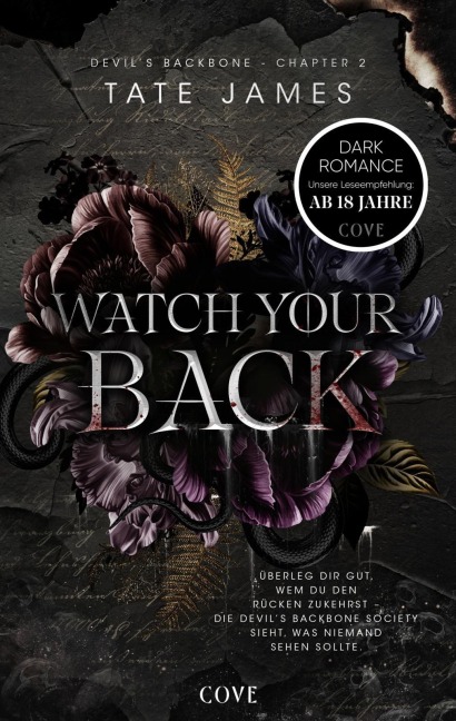 Watch Your Back (Devil's Backbone Society 2) - Tate James