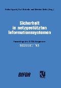 Cover-Bild zum Titel 'Sicherheit in netzgestützten Informationssystemen' von 'Heiko Lippold'