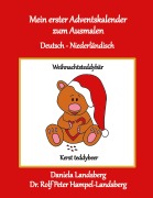 Cover-Bild zum Titel 'Mein erster Adventskalender zum Ausmalen' von 'Daniela Landsberg'