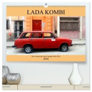 Cover-Bild zum Titel 'LADA KOMBI - Die sowjetische Auto-Legende WAS-2102 (hochwertiger Premium Wandkalender 2026 DIN A2 quer), Kunstdruck in Hochglanz' von 'Henning von Löwis of Menar'