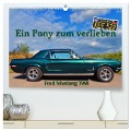 Ein Pony zum verlieben - Ford Mustang 1968 (hochwertiger Premium Wandkalender 2025 DIN A2 quer), Kunstdruck in Hochglanz - Ingo Laue