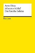 Cover-Bild zum Titel 'Die Familie Selicke' von 'Arno Holz, Johannes Schlaf'
