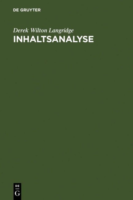 Inhaltsanalyse - Derek Wilton Langridge
