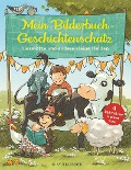 Cover-Bild zum Titel 'Mein Bilderbuchgeschichtenschatz' von 'Alexander Steffensmeier, Nina Hundertschnee, Katja Reider'