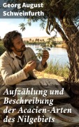 Cover-Bild zum Titel 'Aufzählung und Beschreibung der Acacien-Arten des Nilgebiets' von 'Georg August Schweinfurth'