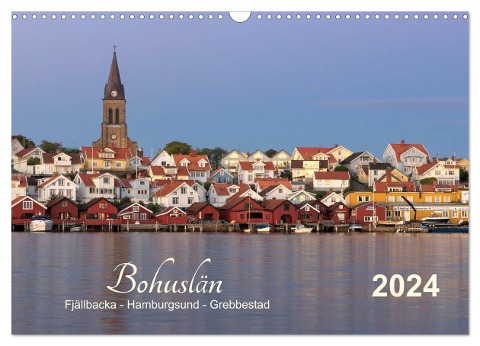 Bohuslän Fjällbacka - Hamburgsund - Grebbestad 2024 (Wandkalender 2024 DIN A3 quer), CALVENDO Monatskalender - Klaus Kolfenbach