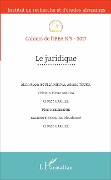 Cover-Bild zum Titel 'Le juridique' von 'Collectif'