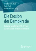 Cover-Bild zum Titel 'Die Erosion der Demokratie' von ''