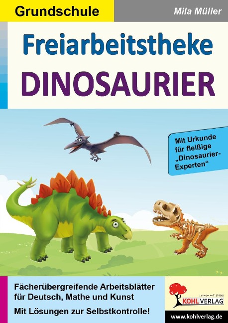 Freiarbeitstheke Dinosaurier - Mila Müller