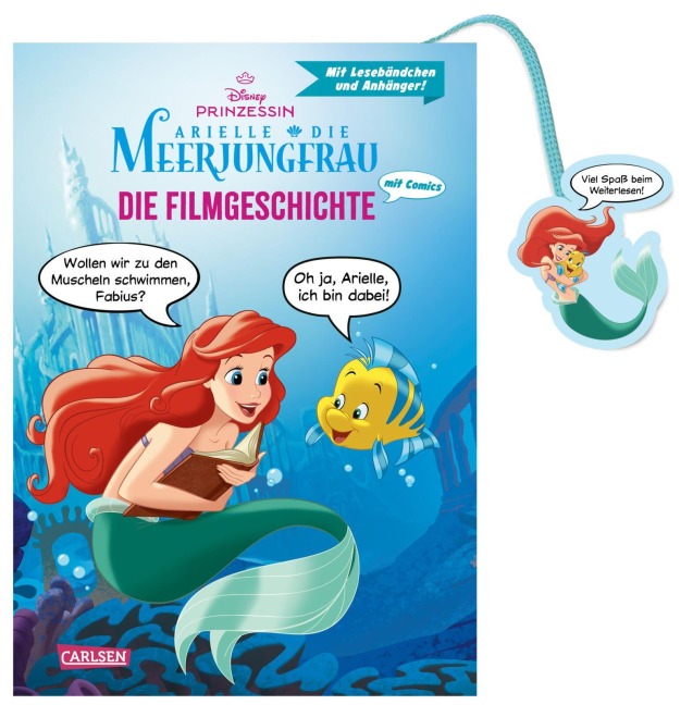Disney: Die Filmgeschichte mit Comics: Arielle - Mit Lesezeichen - Walt Disney