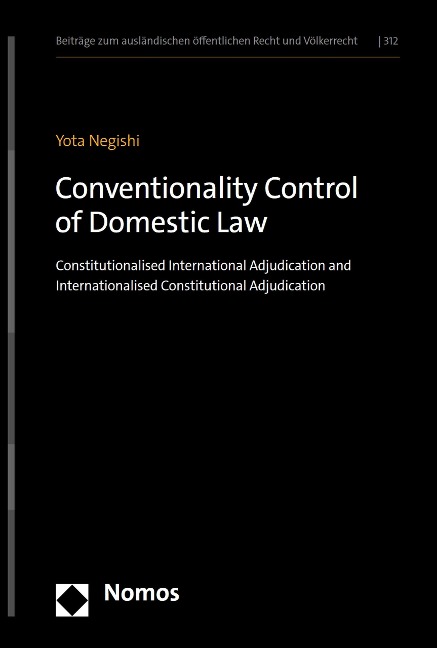 Conventionality Control of Domestic Law - Yota Negishi