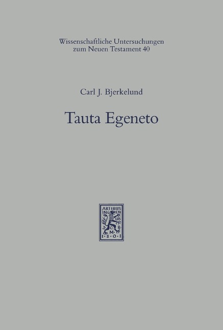Tauta Egeneto - Carl J. Bjerkelund