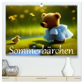 Sommerbärchen (hochwertiger Premium Wandkalender 2024 DIN A2 quer), Kunstdruck in Hochglanz - Evelyne Berger