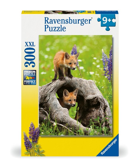 Kinderpuzzle 300 XXL Teile - Freche Füchse - 