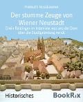 Cover-Bild zum Titel 'Der stumme Zeuge von Wiener Neustadt' von 'Helmuth Nussbaumer'