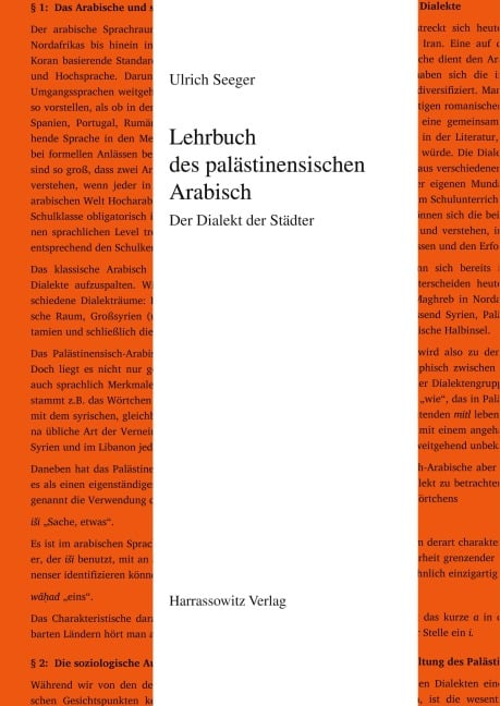 Lehrbuch des palästinensischen Arabisch - Ulrich Seeger