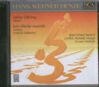 Henze: Royal Winter Music 2 - Oehring/Boris Blacher Ensemble/Goldmann