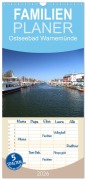Cover-Bild zum Titel 'Familienplaner 2026 - Ostseebad Warnemünde mit 5 Spalten (Wandkalender, 21 x 45 cm) CALVENDO' von 'Thomas Deter'
