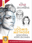 Cover-Bild zum Titel 'Die Kunst des Zeichnens. Die Loomis-Methode. Gesichter & Köpfe zeichnen' von 'Maria Ellen Karin Zurowetz'