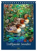 Treffpunkt Seeufer (Tischkalender 2024 DIN A5 hoch), CALVENDO Monatskalender - Kerstin Waurick