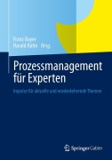 Cover-Bild zum Titel 'Prozessmanagement für Experten' von ''