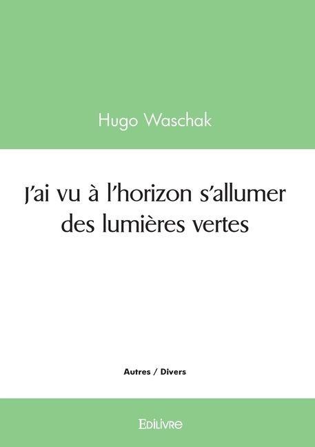J'ai vu à l'horizon s'allumer des lumières vertes - Hugo Waschak
