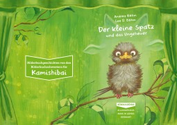 Cover-Bild zum Titel 'Der kleine Spatz und das Ungeheuer' von 'Andrea Böhm'