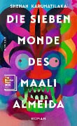 Cover-Bild zum Titel 'Die sieben Monde des Maali Almeida' von 'Shehan Karunatilaka'