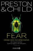 Cover-Bild zum Titel 'Fear - Grab des Schreckens' von 'Douglas Preston, Lincoln Child'
