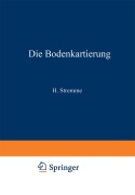 Cover-Bild zum Titel 'Die Bodenkartierung' von 'Fritz Giesecke, Edwin Blanck'