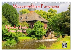 Cover-Bild zum Titel 'Wassermühlen Panorama Niederrhein Brüggen-Wegberg (Wandkalender 2026 DIN A3 quer), CALVENDO Monatskalender' von 'Mitifoto Jäger'