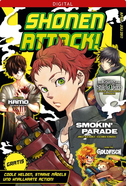 Shonen Attack Magazin #2 - Jinsei Kataoka, Kazuma Kondou, Ban Zarbo, Kyu Aiya, Yusagi Aneko