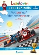 Cover-Bild zum Titel 'Leselöwen Lesetraining 2. Klasse - Vollgas auf der Rennstrecke' von 'THiLO'