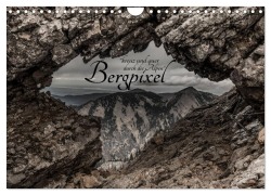 Cover-Bild zum Titel 'Bergpixel "kreuz und quer durch die Alpen" (Wandkalender 2026 DIN A4 quer), CALVENDO Monatskalender' von 'Maik Major'