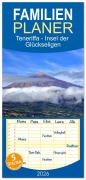 Cover-Bild zum Titel 'Familienplaner 2026 - Teneriffa - Insel der Glückseligen mit 5 Spalten (Wandkalender, 21 x 45 cm) CALVENDO' von 'Rainer Hasanovic'