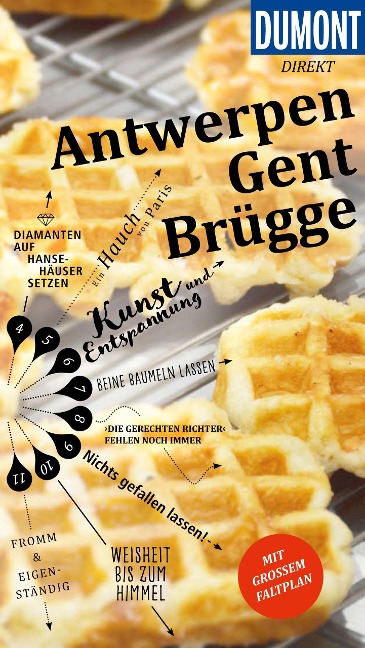 DuMont direkt Reiseführer E-Book Antwerpen, Gent, Brügge - Patricia Fridrich