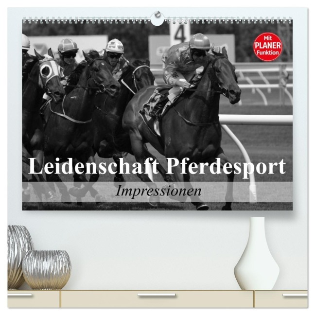 Leidenschaft Pferdesport - Impressionen (hochwertiger Premium Wandkalender 2026 DIN A2 quer), Kunstdruck in Hochglanz - Elisabeth Stanzer
