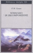 Cover-Bild zum Titel 'Sommario di decomposizione' von 'Emil M. Cioran'