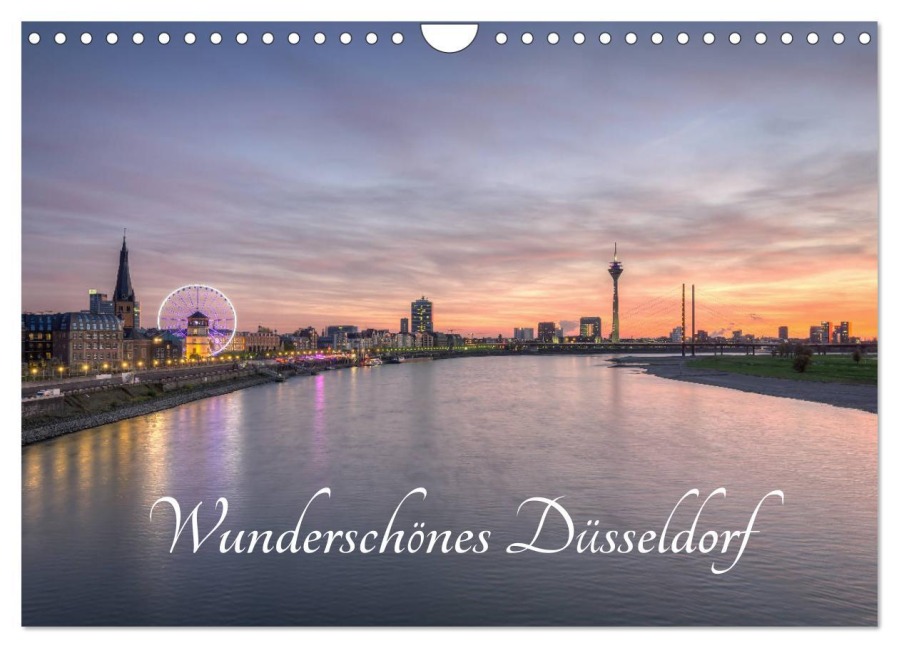Wunderschönes Düsseldorf (Wandkalender 2026 DIN A4 quer), CALVENDO Monatskalender - Michael Valjak