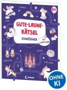Cover-Bild zum Titel 'Gute-Laune-Rätsel für unterwegs - Einhörner' von ''