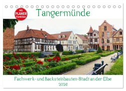 Cover-Bild zum Titel 'Tangermünde - Fachwerk- und Backsteinbauten-Stadt an der Elbe (Tischkalender 2026 DIN A5 quer), CALVENDO Monatskalender' von 'Anja Frost'