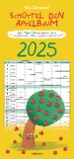 Schüttel den Apfelbaum - der Familienplaner zur beliebten Mitmachbuchreihe von Nico Sternbaum - Monats-Wandkalender 2025 zum Aufhängen, mit Spiralbindung, 22,4 x 48,5 cm - Nico Sternbaum