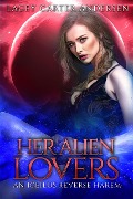 Cover-Bild zum Titel 'Her Alien Lovers (An Iceilus Reverse Harem, #1)' von 'Lacey Carter Andersen'