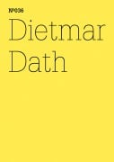 Cover-Bild zum Titel 'Dietmar Dath' von 'Dietmar Dath'