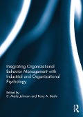 Cover-Bild zum Titel 'Integrating Organizational Behavior Management with Industrial and Organizational Psychology' von ''
