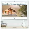 Eduardos Sonntagsspaziergang (hochwertiger Premium Wandkalender 2025 DIN A2 quer), Kunstdruck in Hochglanz - Heike Hultsch