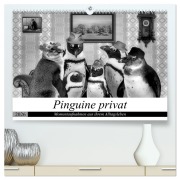 Cover-Bild zum Titel 'Pinguine privat (hochwertiger Premium Wandkalender 2026 DIN A2 quer), Kunstdruck in Hochglanz' von 'Garrulus Glandarius'